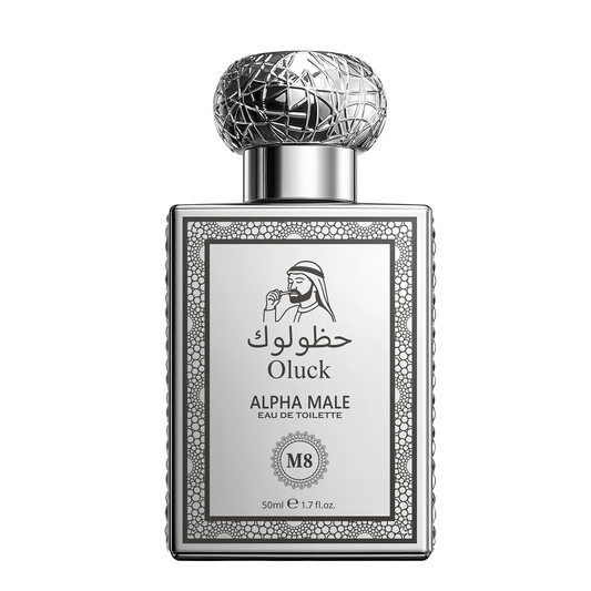 Oluck Perfume M8 (Alpha Male) Cologne for Men, Pepper Ginger Grapefruit Amber Vanilla Notes, Commanding Masculine Fragrance