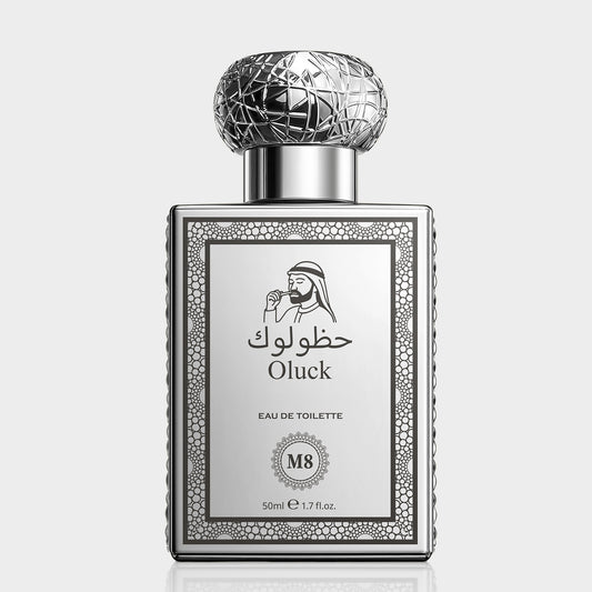 Oluck Perfume M8 Cologne for Men, Pepper Ginger Grapefruit Amber Vanilla Notes, Commanding Masculine Fragrance