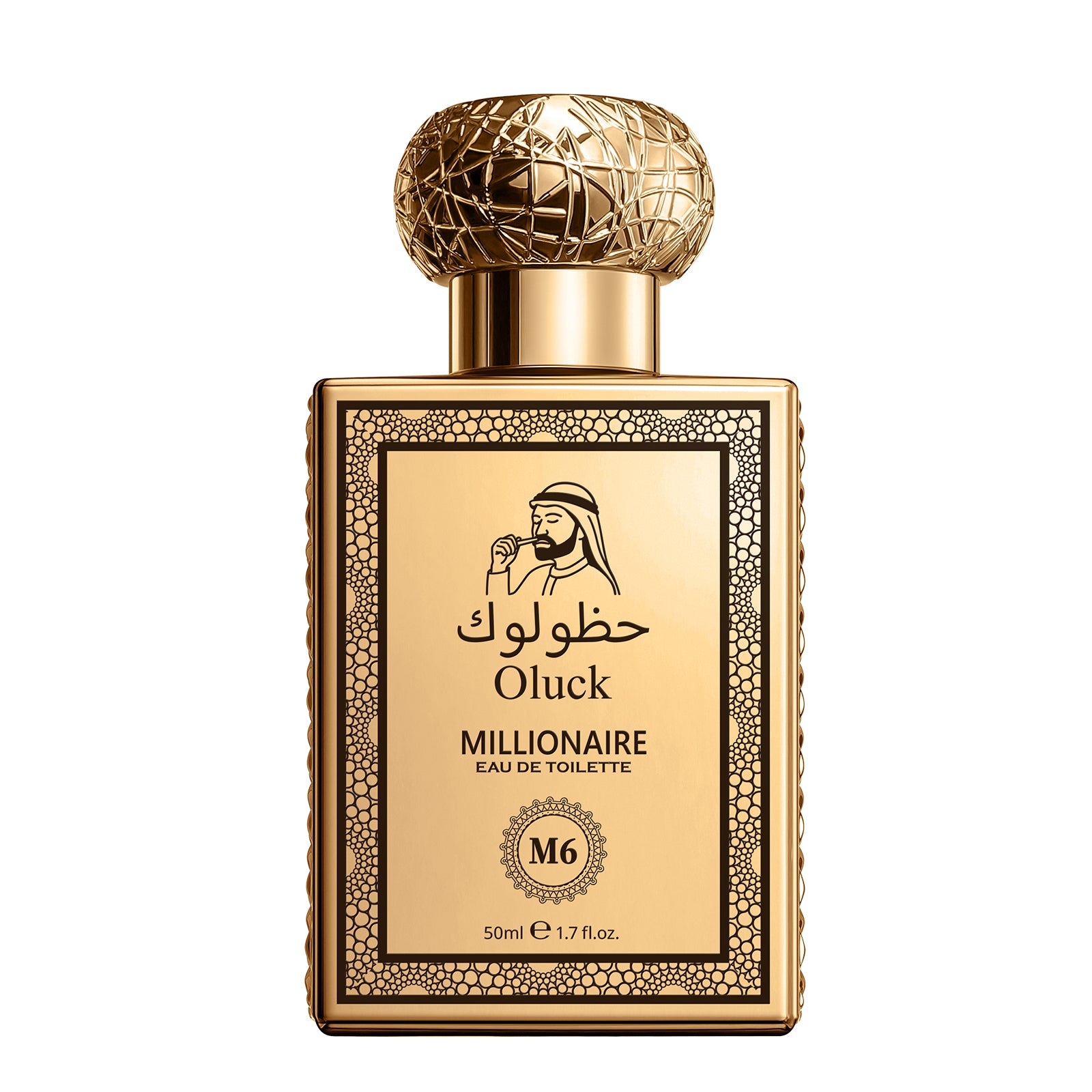 Oluck Perfume M6 (Millionaire) Cologne for Women & Men, Bergamot Pineapple Blackcurrant Patchouli Musk Notes, Luxury Fruity Woody Fragrance