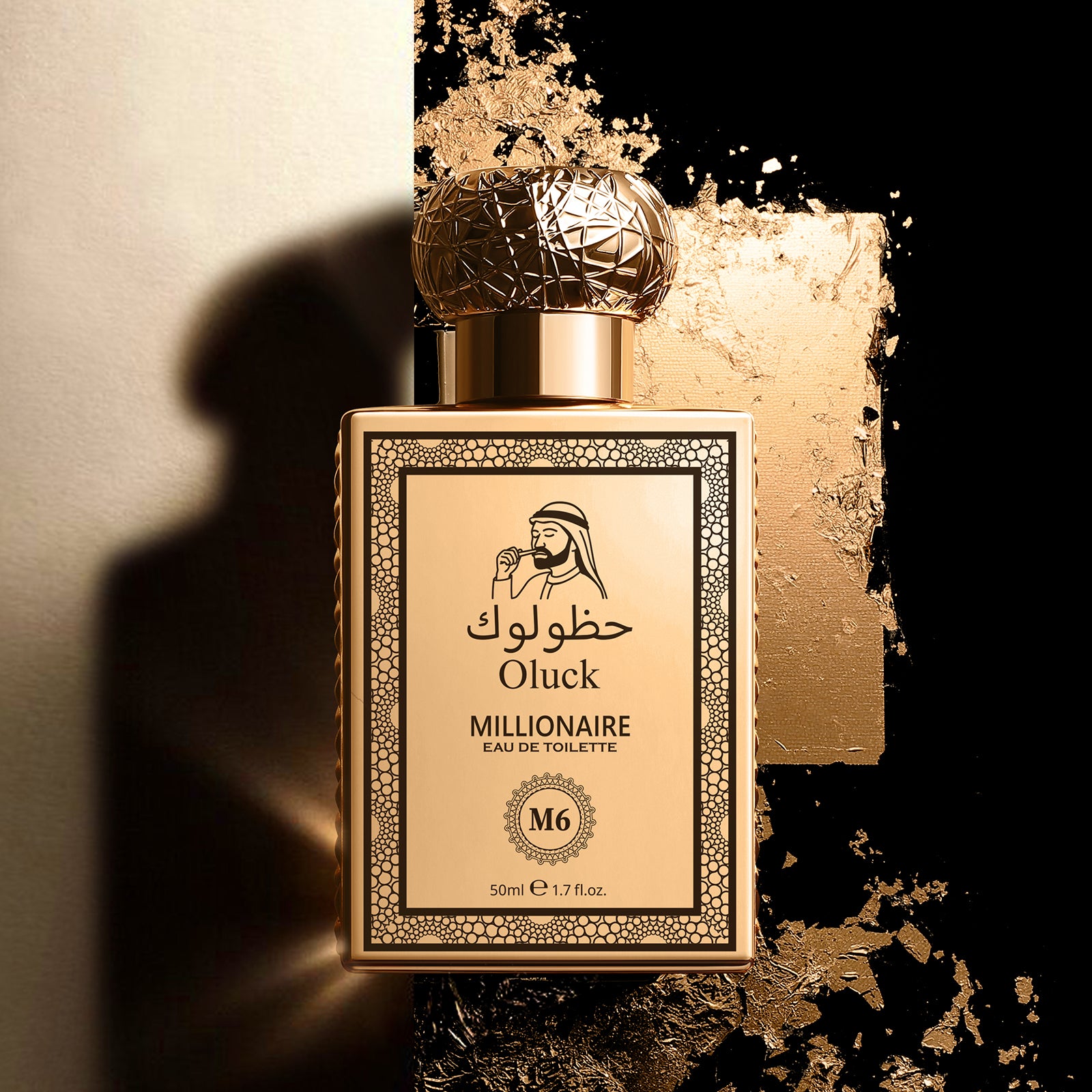 Oluck Perfume M6 (Millionaire) Cologne for Women & Men, Bergamot Pineapple Blackcurrant Patchouli Musk Notes, Luxury Fruity Woody Fragrance