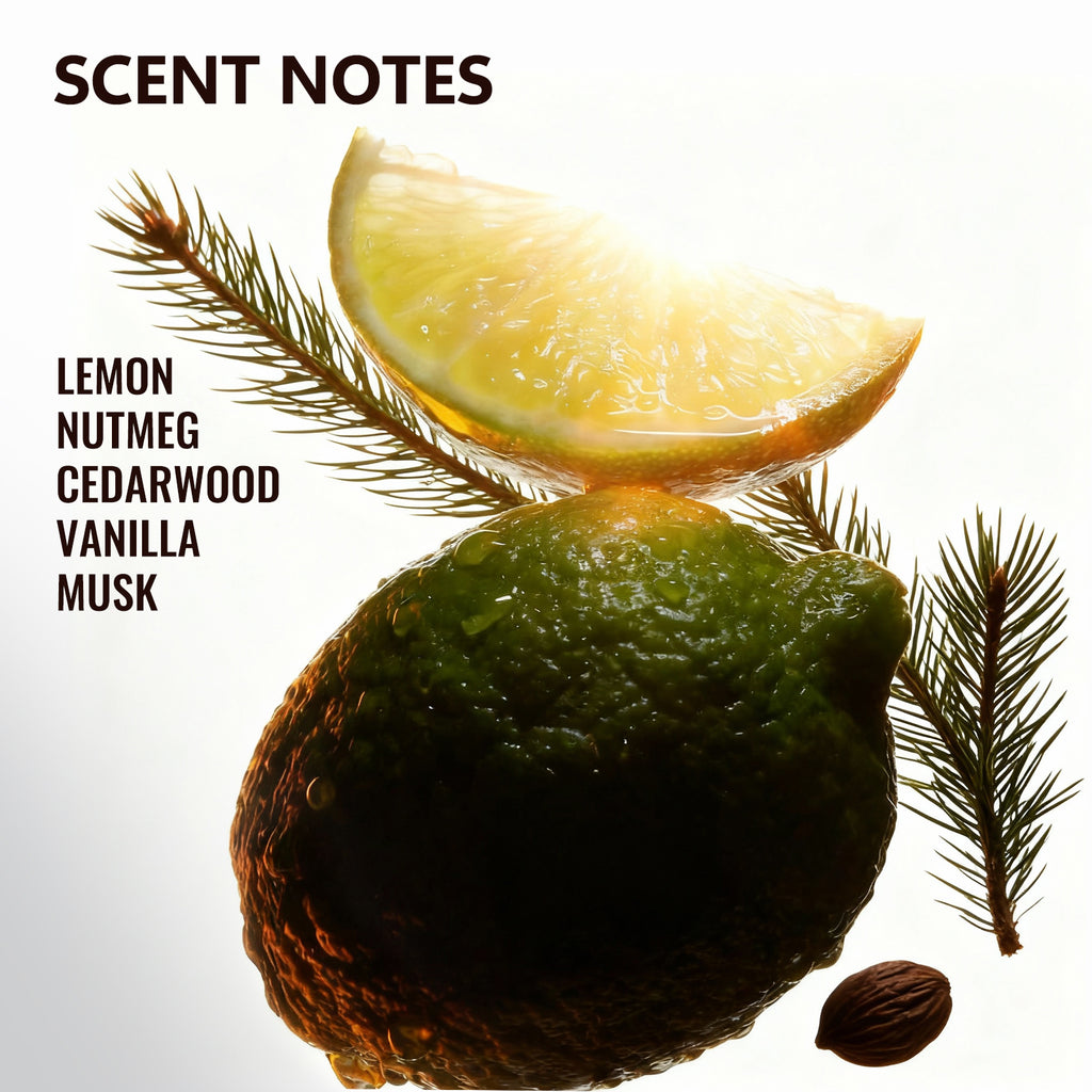 Oluck Perfume M7 (Midnight in Arabia) Cologne for Women & Men, Lemon Pineapple Nutmeg Cedarwood Vanilla Notes, Middle Eastern Fragrance